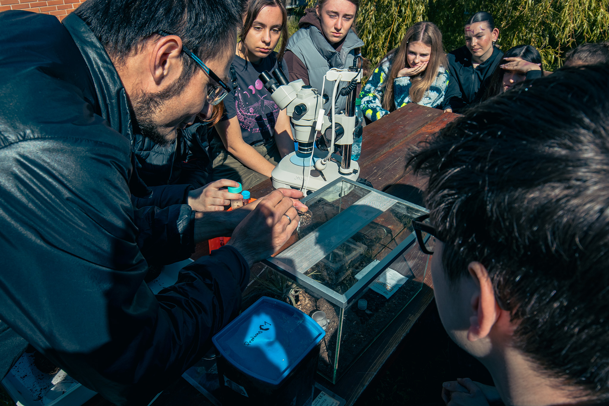 Interactive presentation for schools during Earth Day